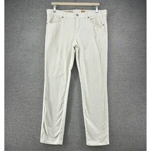 Pilcro And The Letterpress Corduroy Stet Pants Women Size 31 Beige Casual